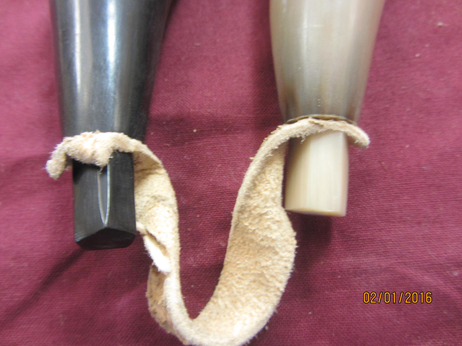 Cureton Salt and Pepper Horn Set